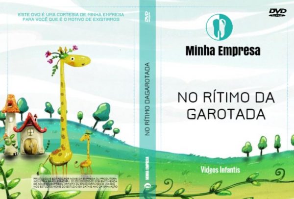 Encarte profissionais para dvd